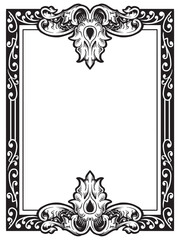 Decorative Outline Frame for Elegant Designs