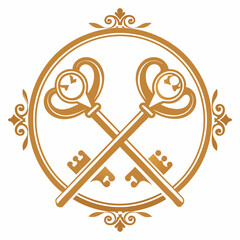golden heart symbol