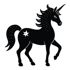 unicorn vector sihouette