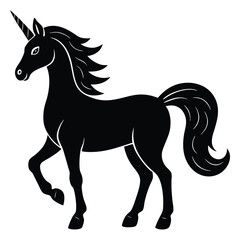 unicorn vector sihouette
