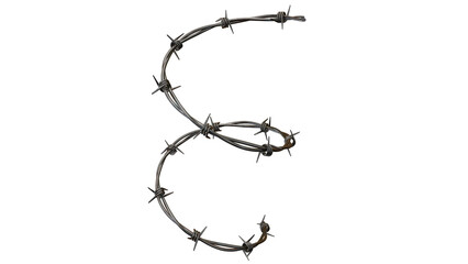 barbed wire vector