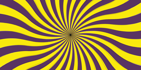 Abstract colorful and yellow, sun rays sunburst backdrop background. Modern seamless retro vintage burst sunrise sunbeam abstract design glow effect comic simply ray decoration circus style fantasy