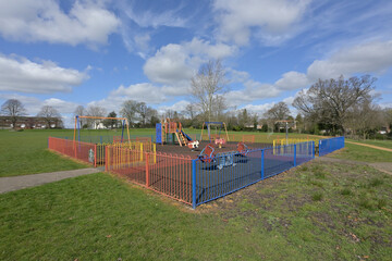 イギリスのニュータウン：ブラックネルの街並み