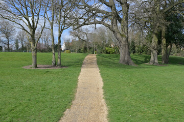 イギリスのニュータウン：ブラックネルの街並み