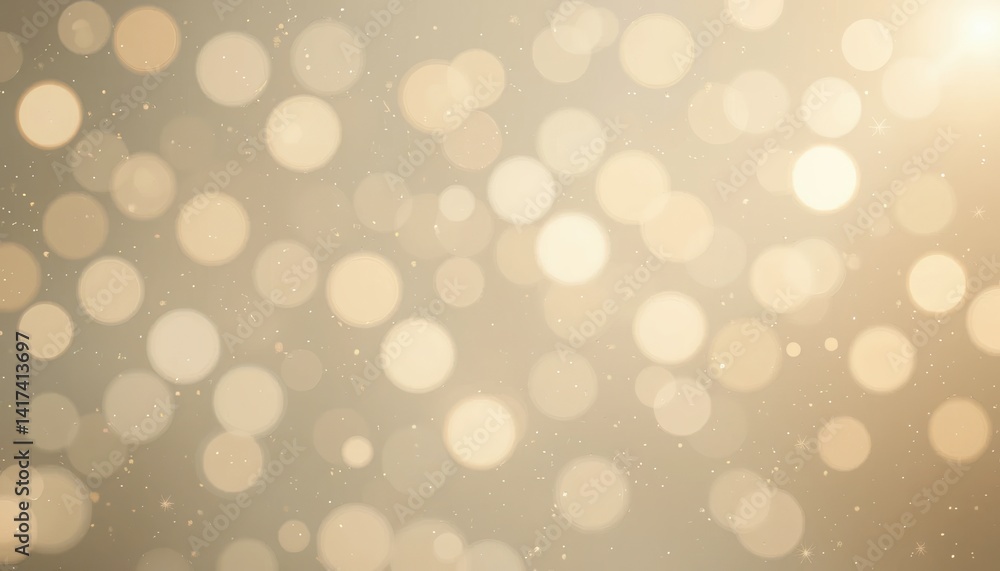 Aufkleber glittering light bokeh effects studio setting abstract visuals warm atmosphere close-up view magical