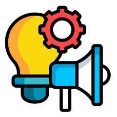 Promotional Campaign  Icon Element For Design	