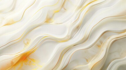Obraz premium Luxurious white and gold abstract background with smooth golden curves for modern elegant design or upscale marketing materials