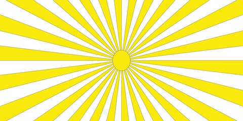 Abstract background with rays retro starburst abstract. Sunburst background vector illustration pattern beam white , yellow spiral design vector. Hypnotic swirl background,