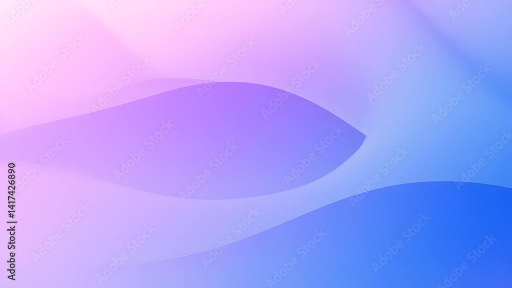 Poster soft gradient abstract art digital design visual aesthetics modern environment eye-level perspective