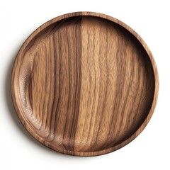 Round Wooden Plate