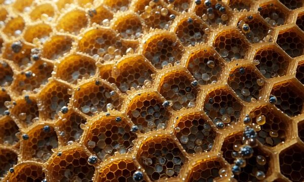 Honeycomb Close-Up 