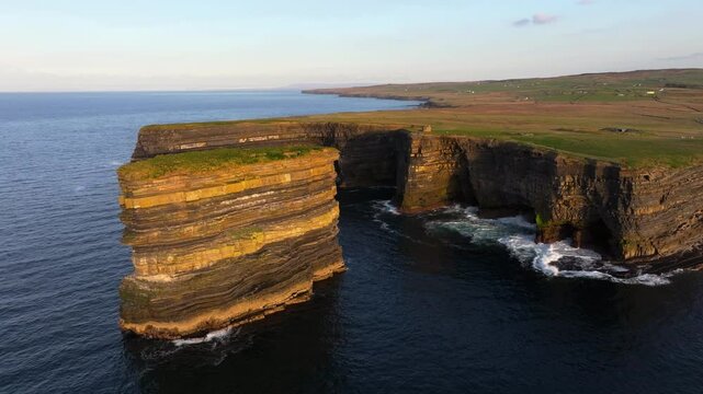D&uacute;n Briste - Downpatrick Head - 4K Cinematic Drone Footage - Co.Mayo Ireland 02