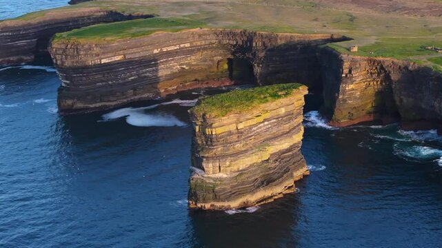 D&uacute;n Briste - Downpatrick Head - 4K Cinematic Drone Footage - Co.Mayo Ireland 07