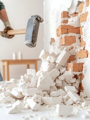 Demolishing Wall Interior