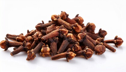 Fototapeta premium dried cloves isolated on white background