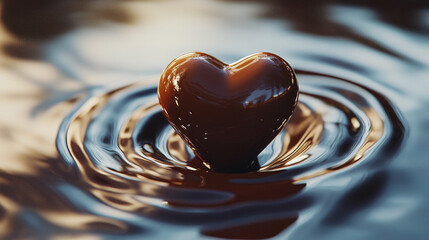 close up of a chocolate cake HD 8K wallpaper Stock Photographic Image