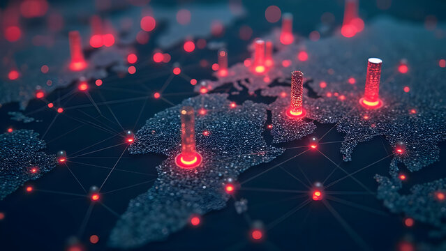 Node-based network analysis of regulatory impact severity through three-dimensional graph with critical path indicators
