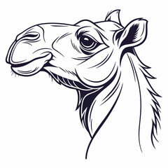 horse head silhouette