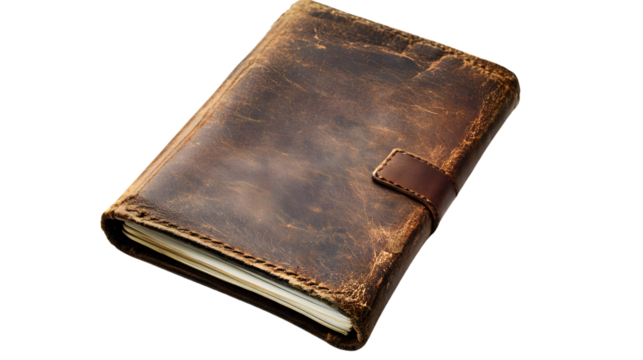 Professional Passport on White Background for Travel Documents and Identification Purposes