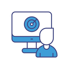 Game vector icon stock illustration