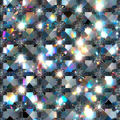  a texture sheet, blinged out diamonds, shining diamond texture, anime inspired and anime like, uniform, small 