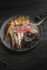 Hearty and delicious seafood with spices