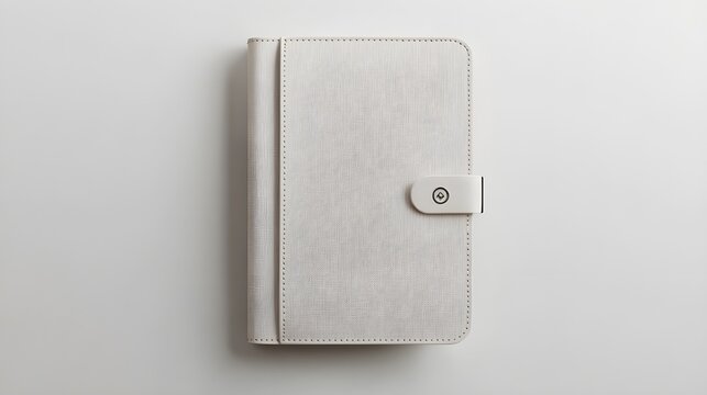 Filofax Malden cream leather personal organizer. Ideal for taking notes and staying organized. Classic and elegant design.