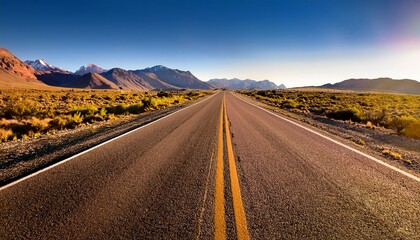 Famous road "Ruta 40" North Argentina