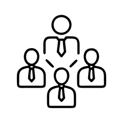 Teamwork collaboration business people management leadership hierarchy organization structure network