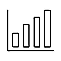 Bar chart graph diagram infographic data analysis statistics business report presentation growth trend