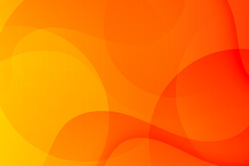 abstract background with orange waves