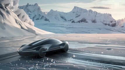car on the road