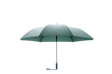 Open, plain umbrella isolated on PNG transparent background, cut out