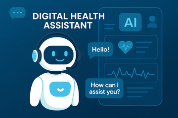 Digital health assistant offers support for health check up inquiries and guidance