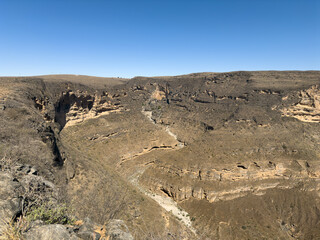 Tayq sinkhole in Salalah province, Southern Oman