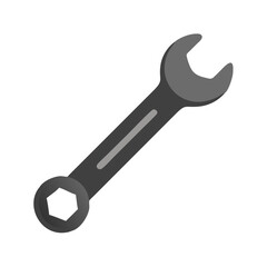 wrench isolated on white background