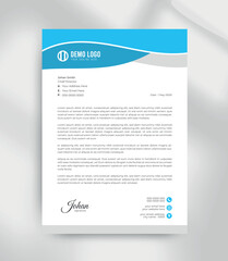 Modern Minimalist Letterhead Template