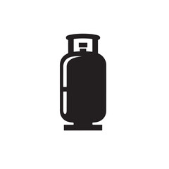 Minimalist Vector of a Gas Cylinder