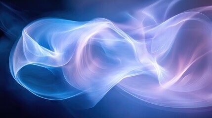 Obraz premium Abstract ethereal design of flowing, luminous, vibrant colors.