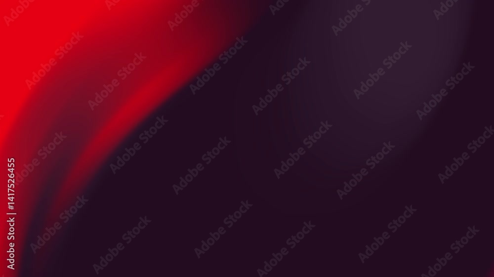 Poster abstract smooth dark red and burgundy gradient background with soft lighting