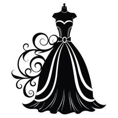 Unique Cloth Silhouette Stylized Black Clothing Icons Set &ndash; Minimalist Fashion Design Elements Modern Black Clothing Icon Pack &ndash; Stylish Silhouettes for Fashion Projects