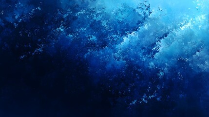 Light blue ray dark blue background grainy gradient noise texture banner design