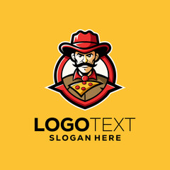 Pizza Cowboy Logo