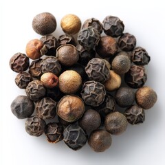 Aromatic Black Peppercorns Close Up High Resolution Food  Image