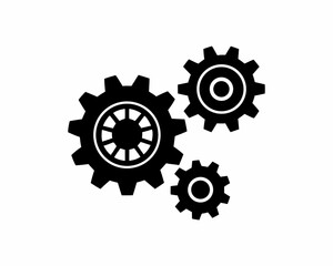 creative details Gear/settings icon Vector Illustration 
