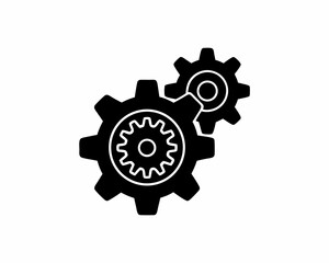 creative details Gear/settings icon Vector Illustration 