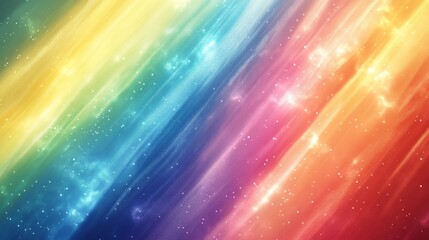 Vibrant cosmic watercolor background with sparkling star details design