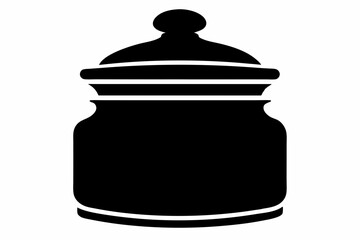 Spice Jar Silhouette