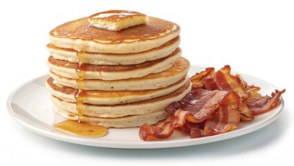 stack of pancakes on a plate