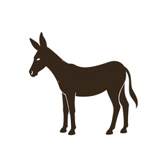 Donkey Silhouette vector illustration, Donkey Silhouette  Bundle